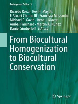 cover image of From Biocultural Homogenization to Biocultural Conservation